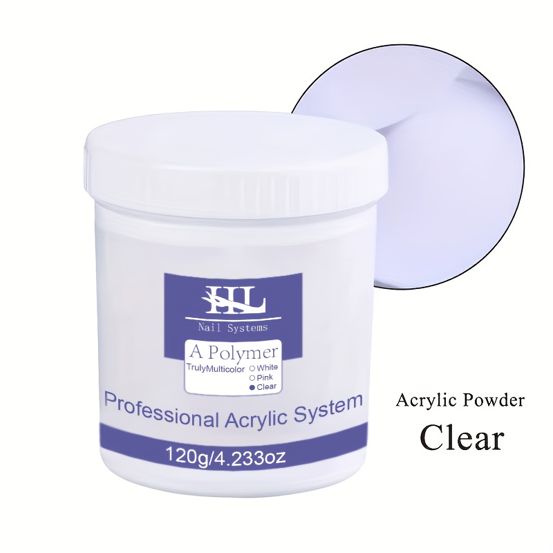 Image of Hl-120g , In White, Pink, And Transparent Colors, What You Find In Nail Salons. It Without Yellowing, Making It Perfect For Beginners Who Want That Trendy, Instagram-, Girly