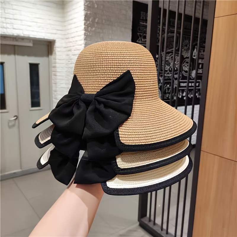 Fashion Baby Petal Brim Straw Woven Hat Sun Protection Lace - Temu Canada