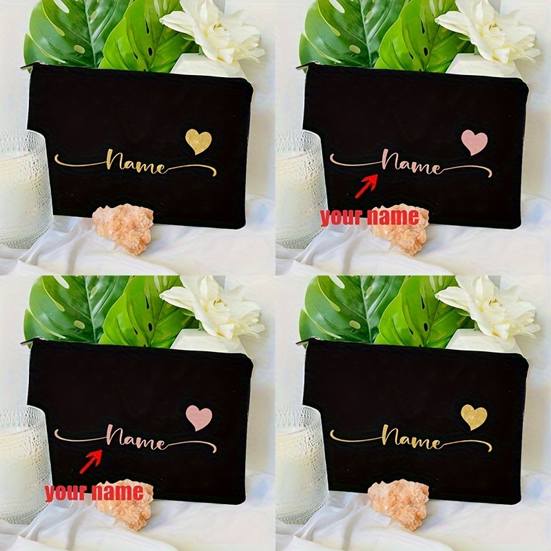 

Makeup Bag For Women Personalization, Polyester Organizer, , - For , , &