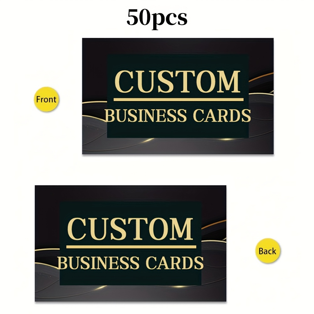 TEMU 50 Sheets/100 Sheets/200 Sheets/500 Sheets/1000 Sheets/2000 Sheets, Custom Cards, Photo Customization, Business Card Customization, Personalized