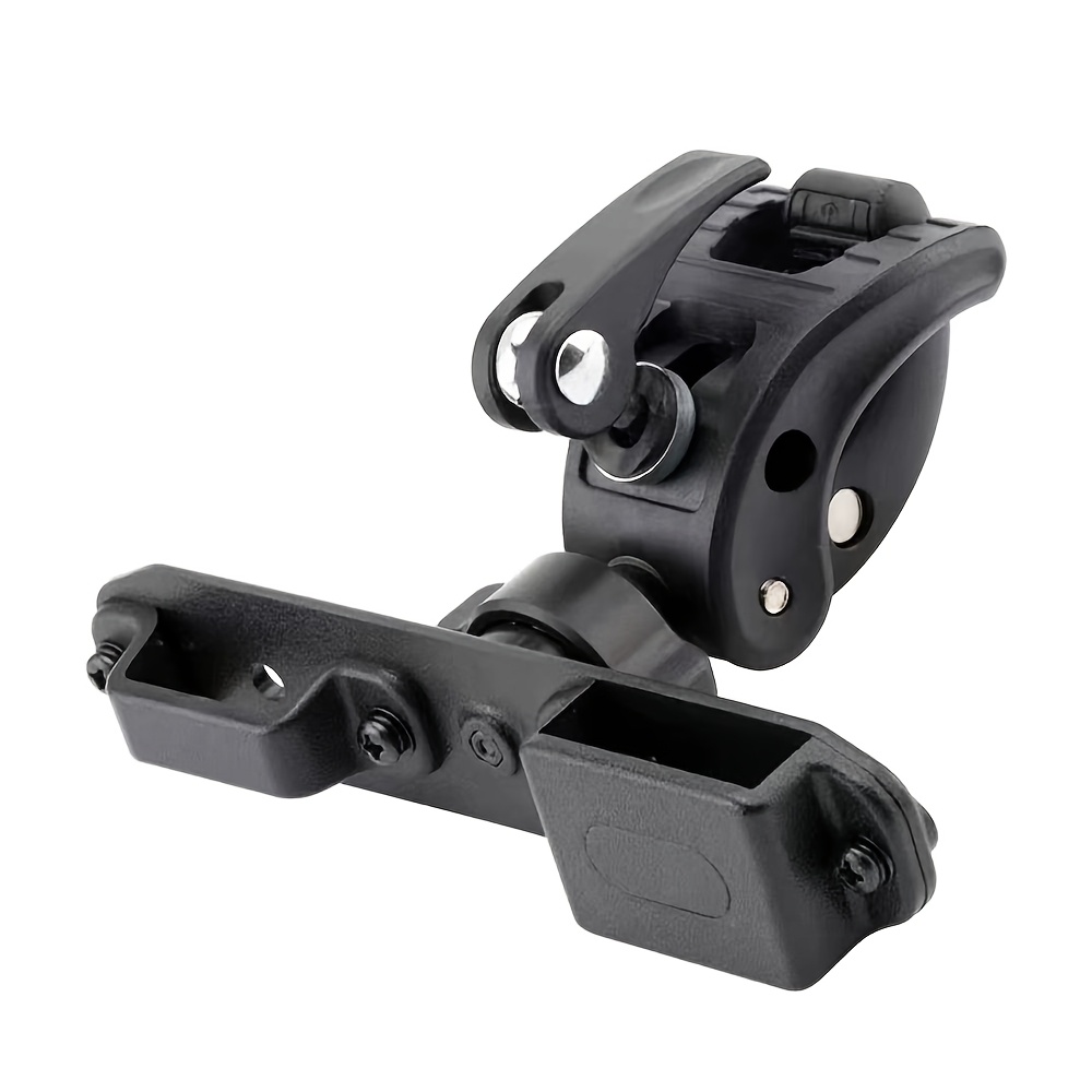 TEMU Walkie Talkie portatile universale per , auto, moto, bici, radio bidirezionale e microfono con clip di montaggio regolabile, installazione senza