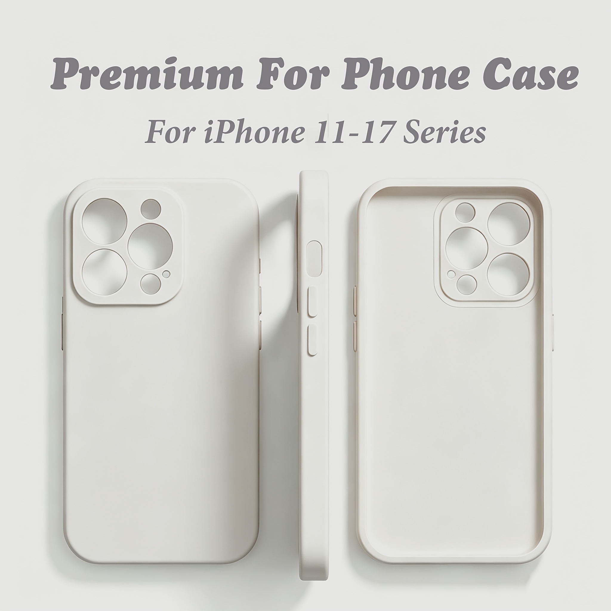 Luxury Liquid Cases For Iphone 17 Pro Max/17 Air/16 Pro Max, Compatible With For Iphone 15/14 Plus/13/12/11 Protective Case, Shockproof Soft Back Cover Lens Protection Case Accessories.
