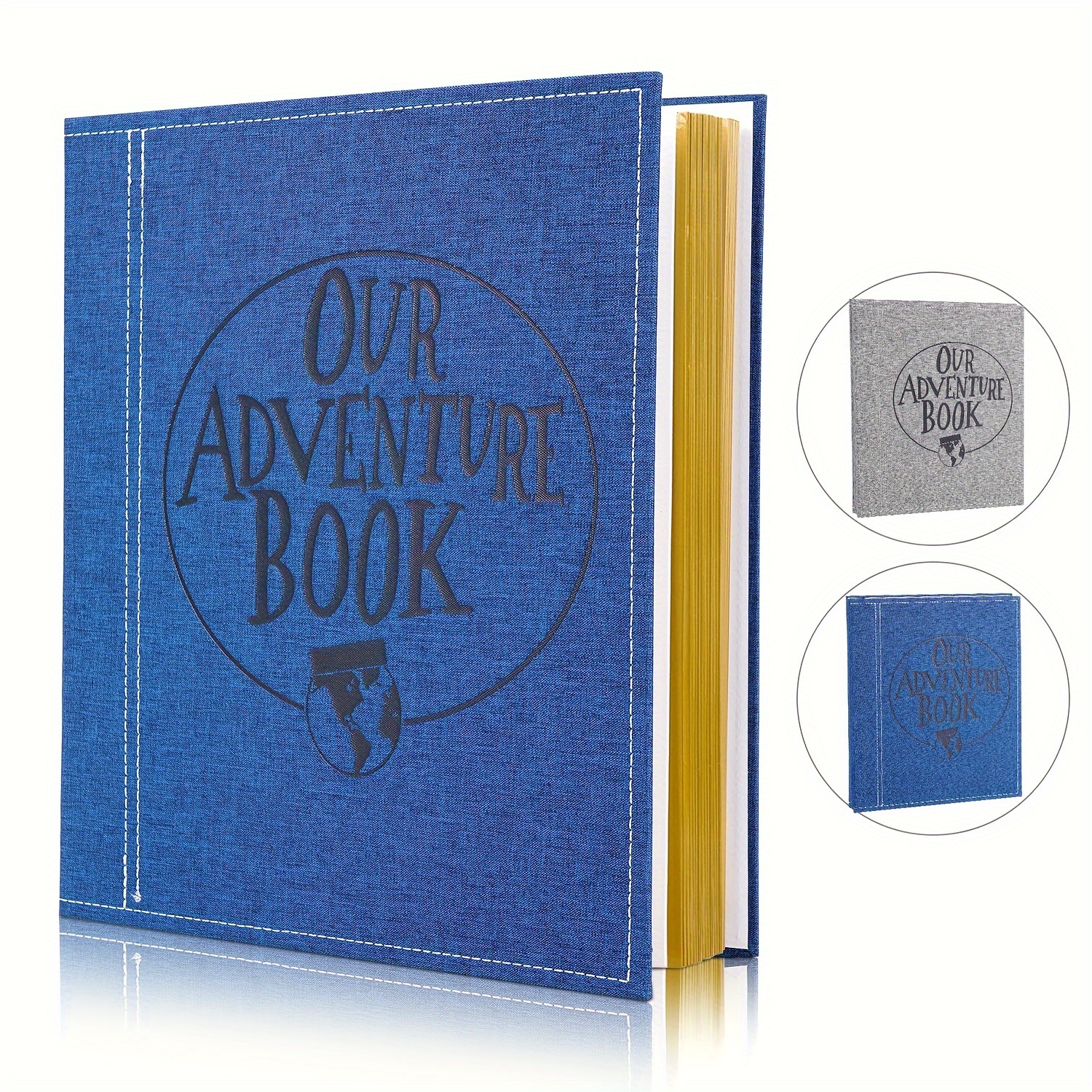 OUR ADVENTURE BOOK Family Memory DIY Photo Album Handmade Gift