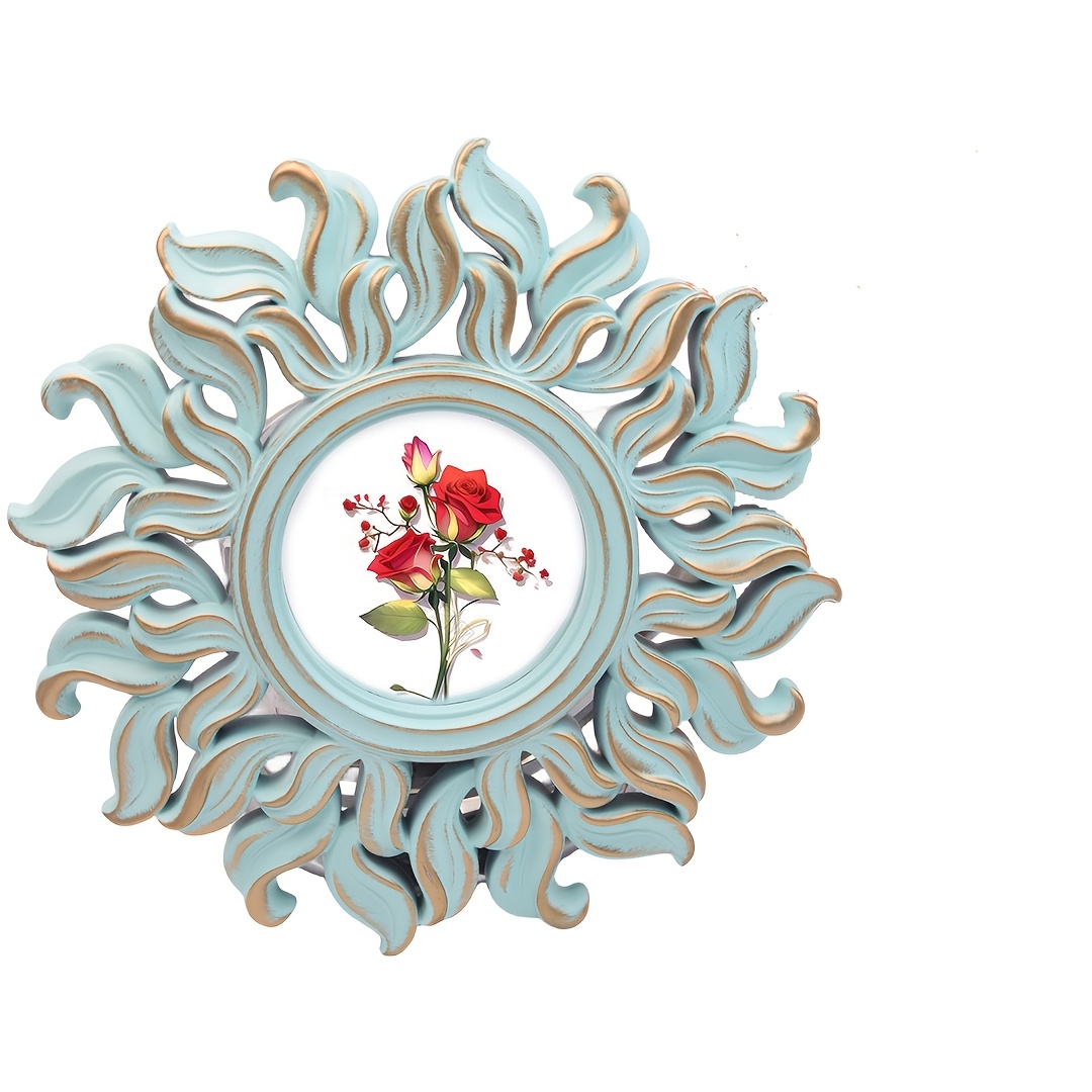Table Mirror with Rustic French Palace Style Frame