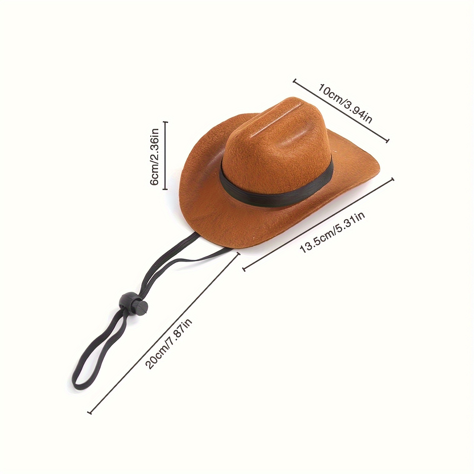 cowboy hat perfect parties festivals pet - Temu display picture 3