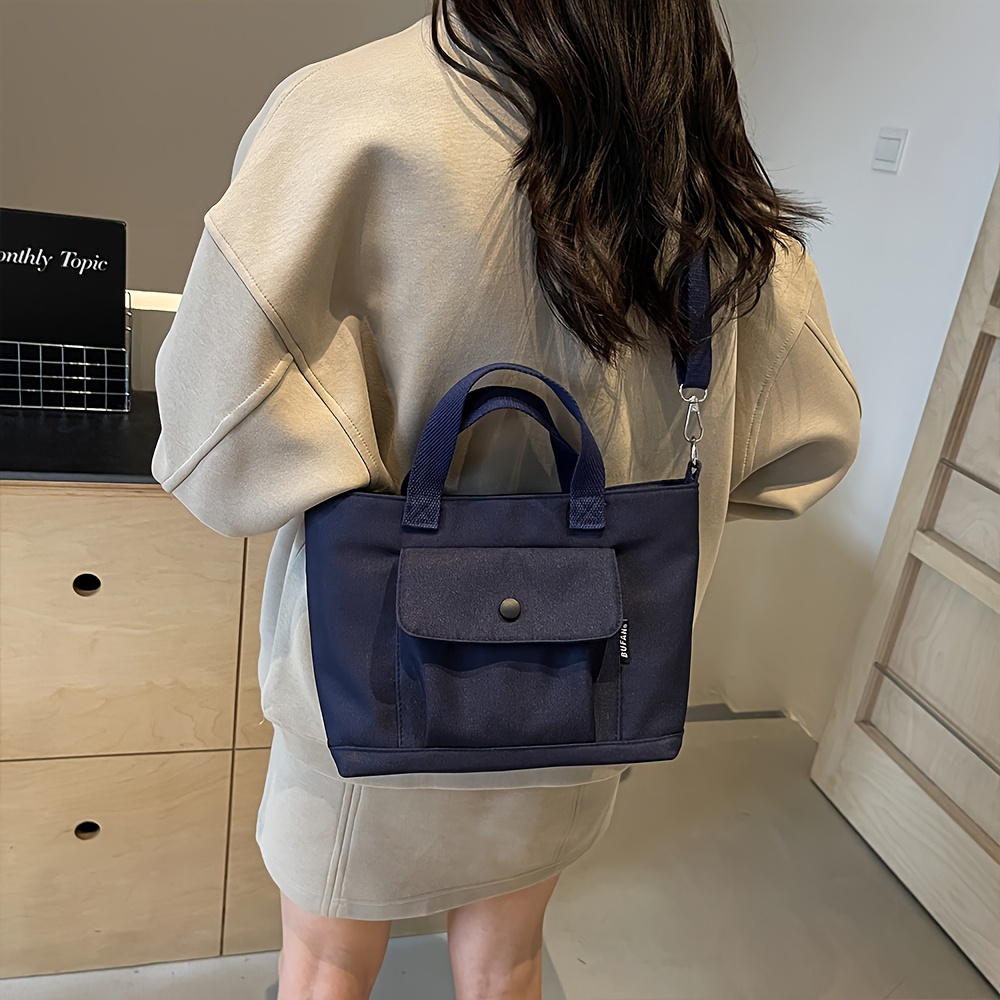 

Sac Bandoulière Chic en Nylon pour Femme - Bandoulière Ajustable, Fermeture Éclair, Sac à Main Décontracté