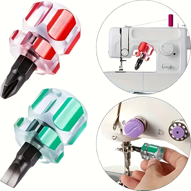 portable mini flathead screwdriver transparent handle precision repair tool flathead screwdriver mini s d and   fender set repair tool short handle