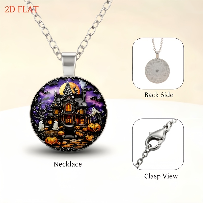 5pc Halloween Haunted House Ladies Jewellery Set
