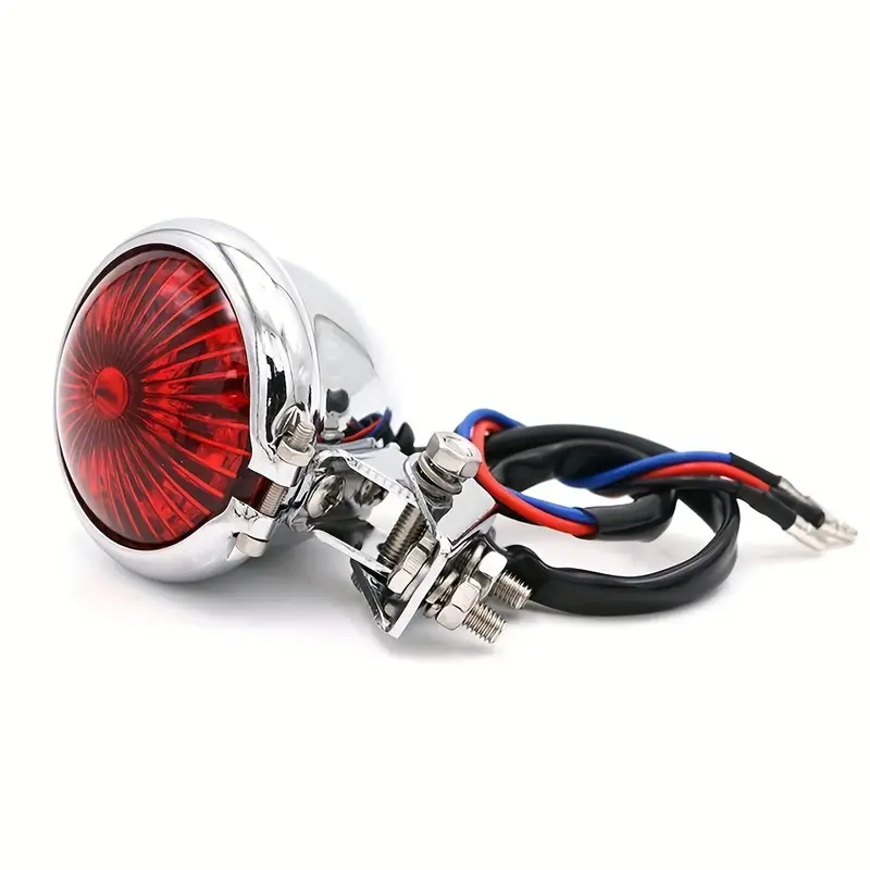 28 LED Universal Motorcycle Rear Brake Tail Light - Cafe Racer Bobber Mini Bike 12V