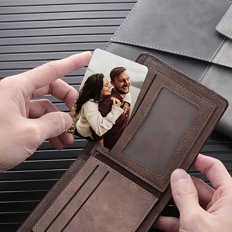 carta portafoto personalizzata incisione e Temu Italy