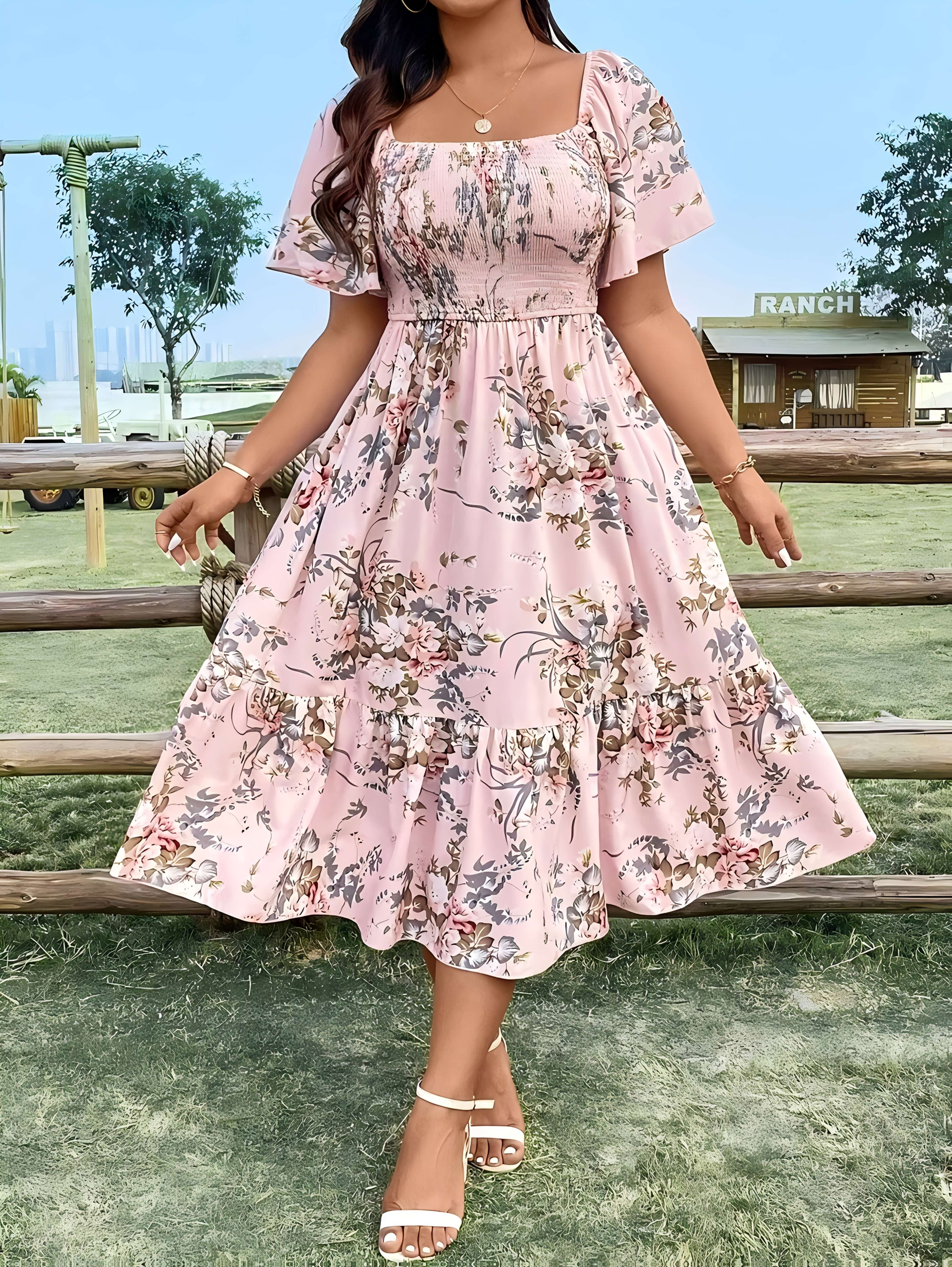 light flowy summer dresses Easy Boho Summer Dress main image 1