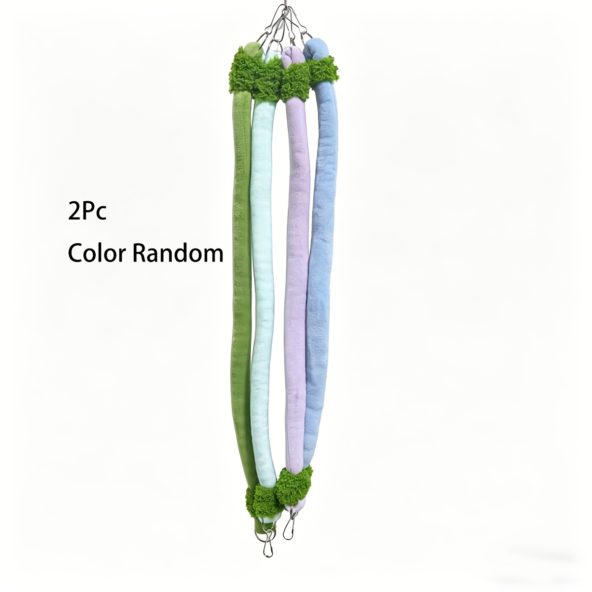 TEMU 1 pièce/2 pièces Jouet Échelle Balançoire Corde d'Escalade pour de Compagnie Couleur Aléatoire, Accessoire de Décoration Paysage pour Cage,