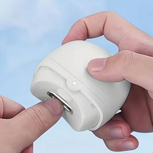 automatic nail clipper manicure nail cutter finger short nails sharpener triming for nail storage usb charging