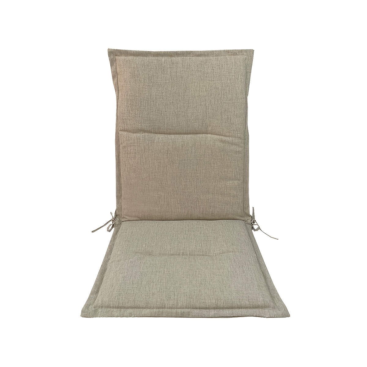 E-shop Outdoor/Indoor Hochlehnen-Stuhlkissen, faltbares Stuhlkissen Büro Schaukelstuhl Sitzkissen mit Riemen-Design UV-Schutzkissen für Wohnzimmer