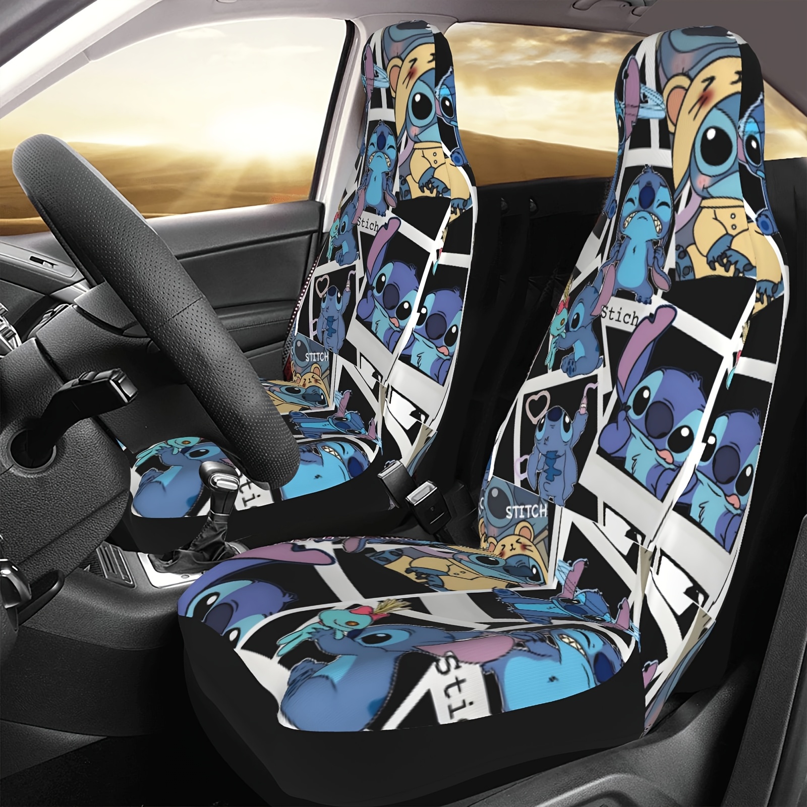 cartoon design car seat covers cute anime style Temu Oman