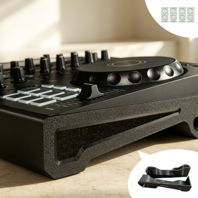 TEMU 1 Set - Desktop 10° Tilt Stand For Pioneer Dj Controller; Ergonomic Mounting Accessory For Viewing And Control