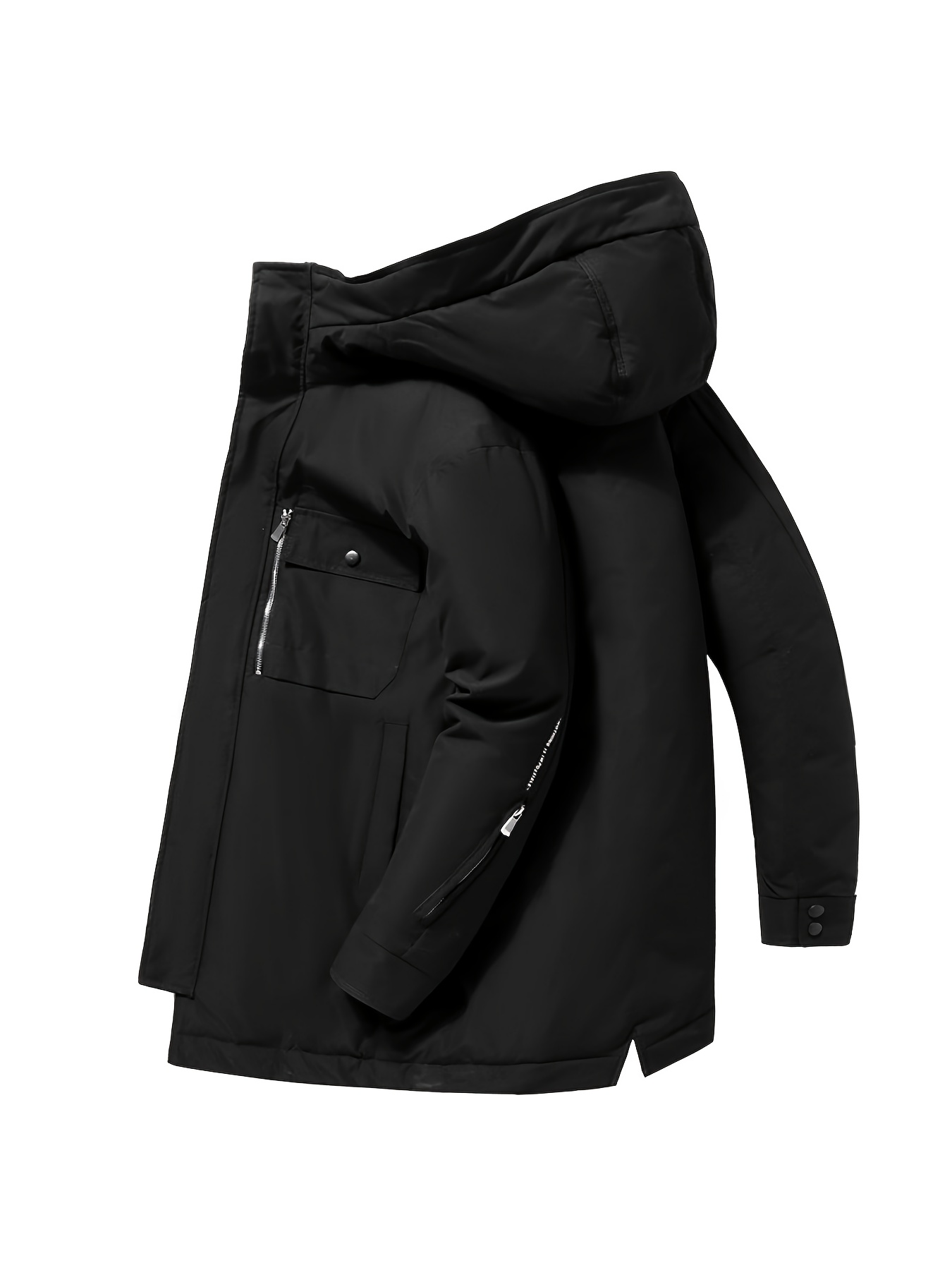 Men's Youth Thickened Hooded Down Jacket