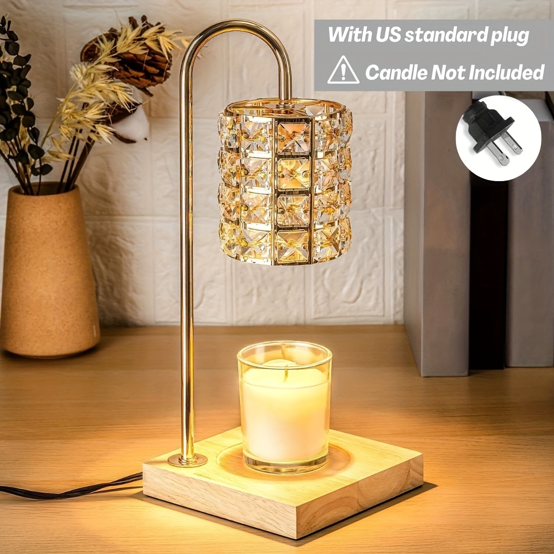 Candle Warmer Lamp, Electric Candle Lamp Warmer, Gifts for Mom, Bedroom  Home Decor Dimmable Wax Melt Warmer for Scented Wax with 2 Bulbs, Jar  Candles