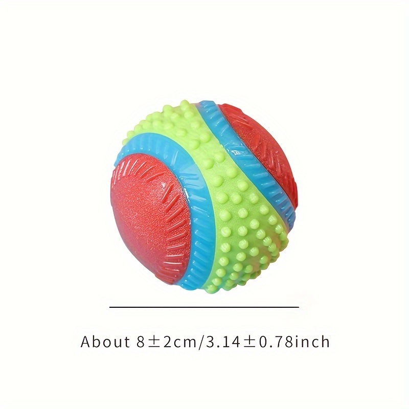 Pet Dog Toy Rubber Ball With Beef Flavor, Dog Chew And Relax Toy