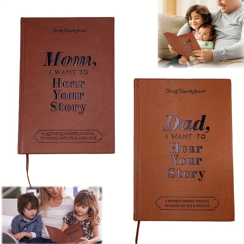 

2pcs "mom/dad, I To " Notebooks - English, Supplies For Adults