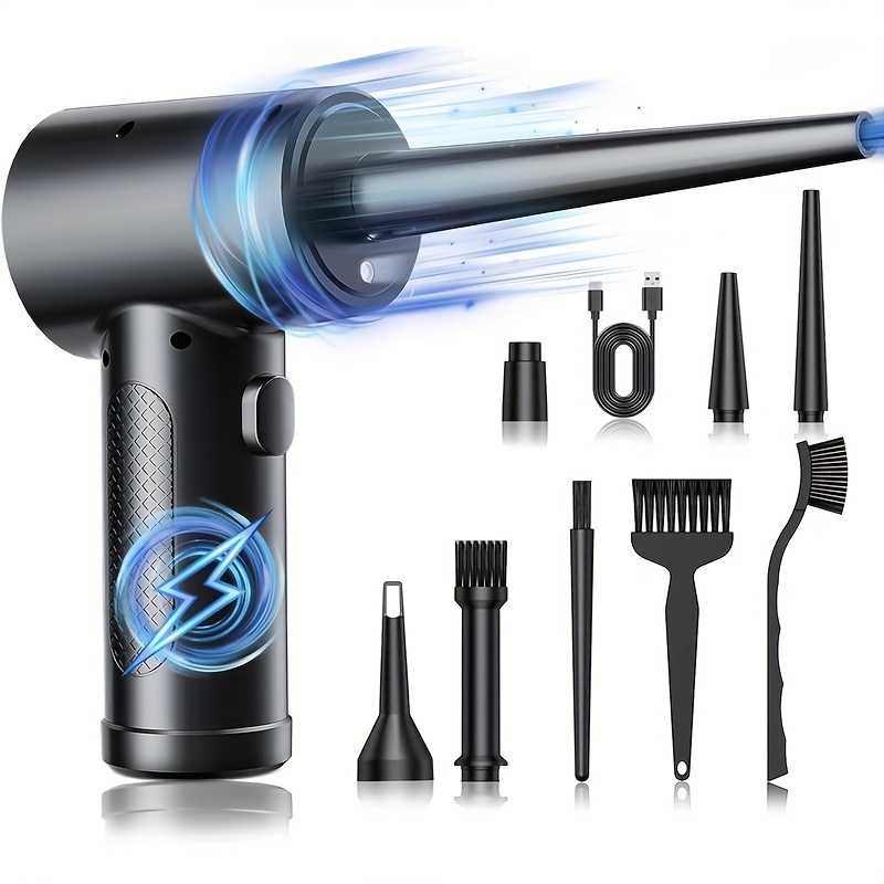 Compressed Air Duster Keyboard Cleaner Office No Canned Temu New Zealand