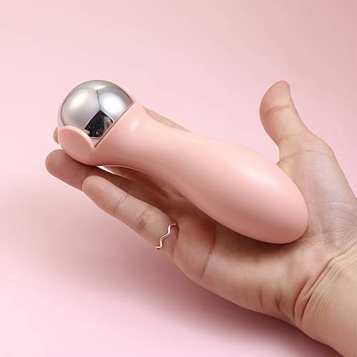 1pc of model stainless steel ice massage ball for facial hot and cold designed for massage handheld ice ball