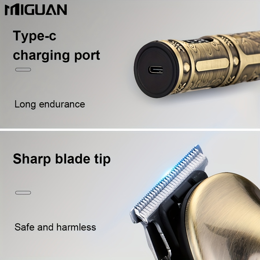   men is grooming kit with lcd display beard trimmer electric shaver hair clipper usb rechargeable   beard trimmer nose trimmer for body facial styling effortless precision grooming   gift for men is beard care set Product details 9