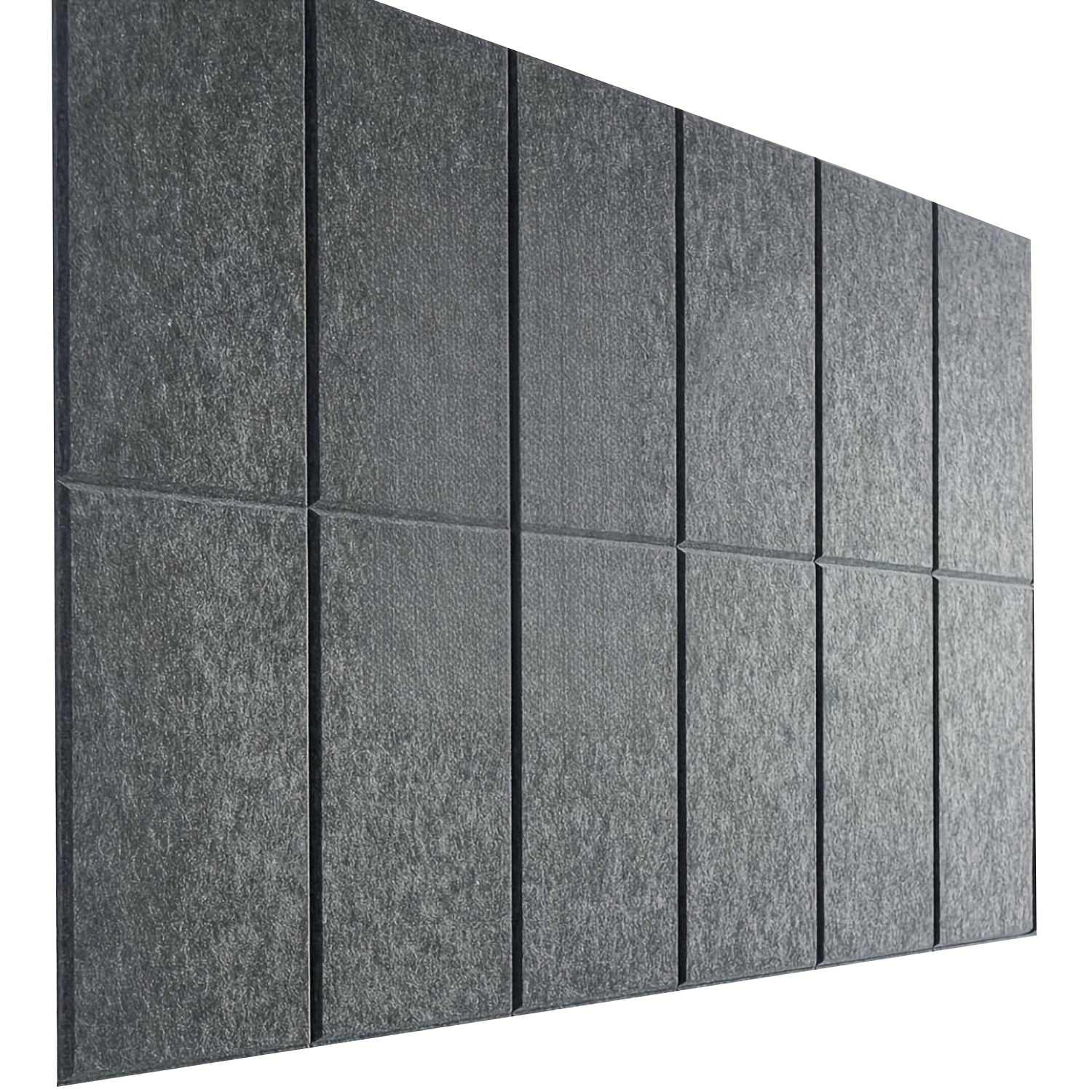 12pcs acoustic wall panels 30x15cm decorative soundproof panels modern   self     absorbs   suitable for home   offices and recording rooms recording soundproofing materials