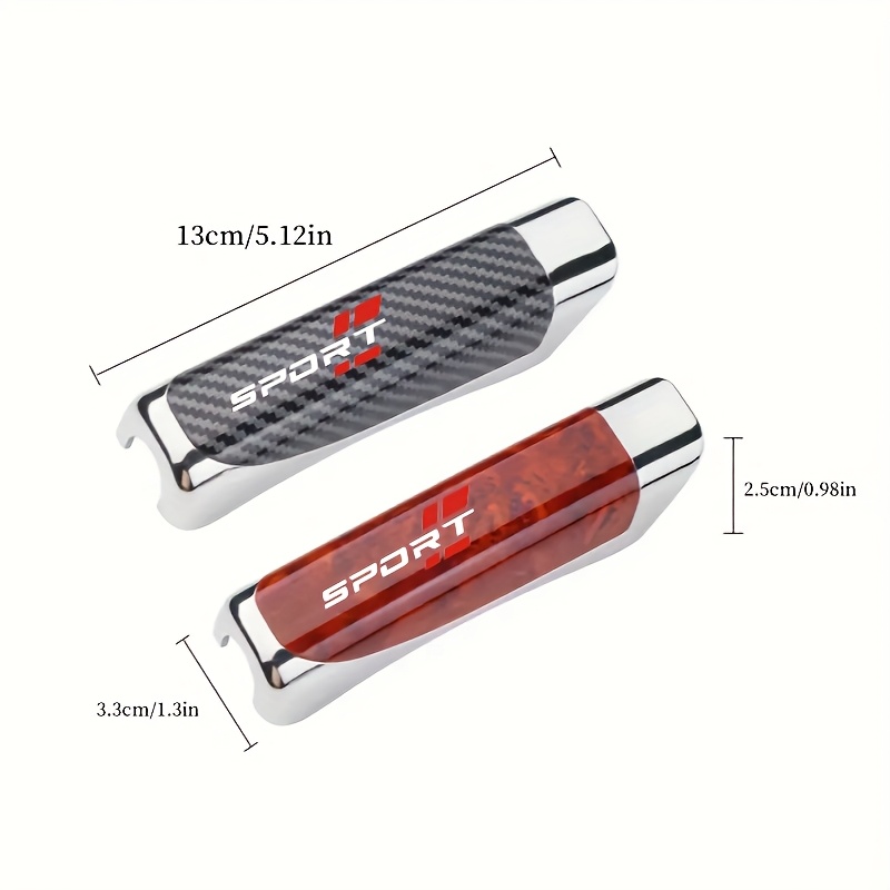 Handbrake Grip Cover, Car Handbrake Cap, Made of High-Quality ABS Plastic, Smooth Surface, Durable Interior Accessories for Sedans And Suvs.