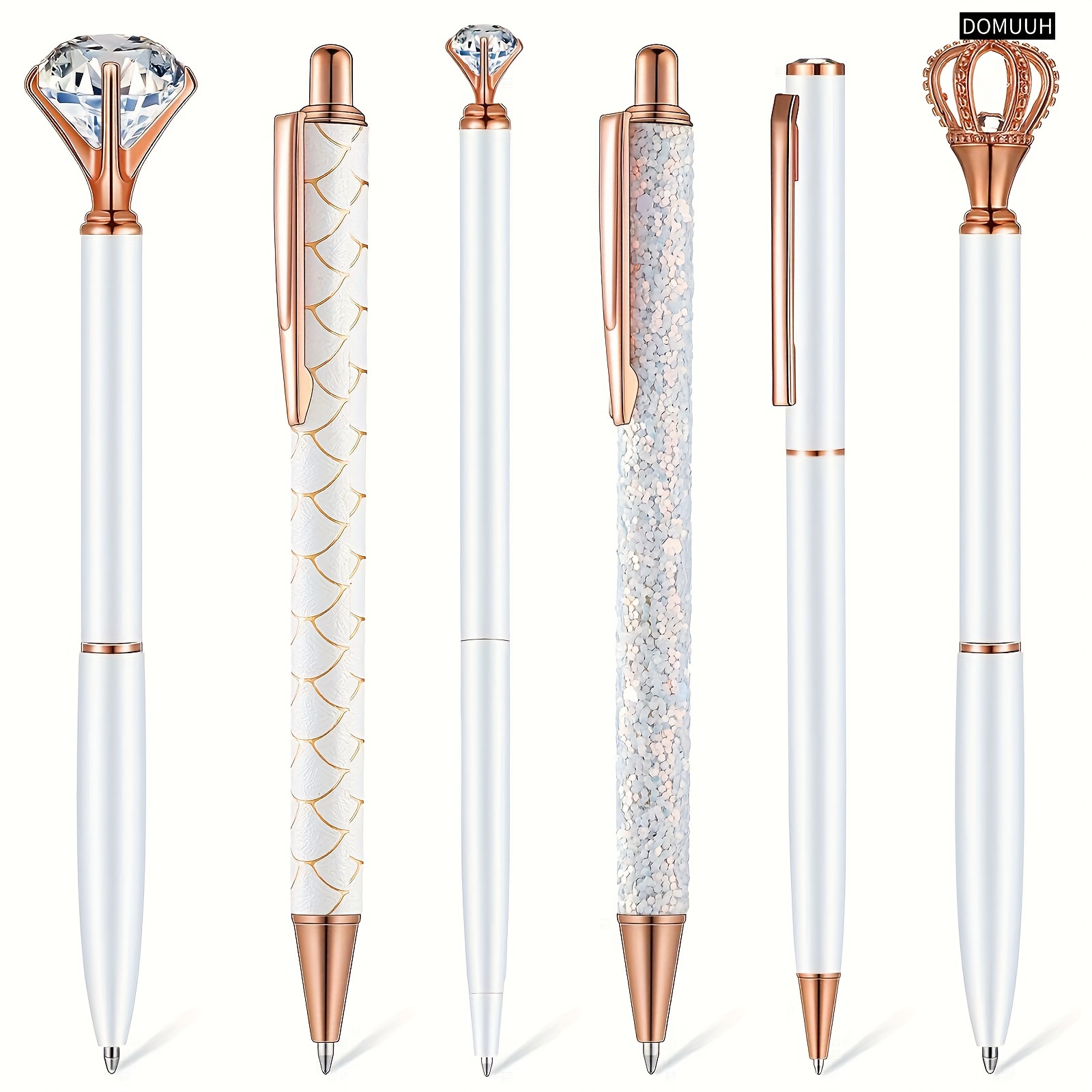 Diamond Pens Cute Unique Metal Bling Crystal Diamond Pens - Temu