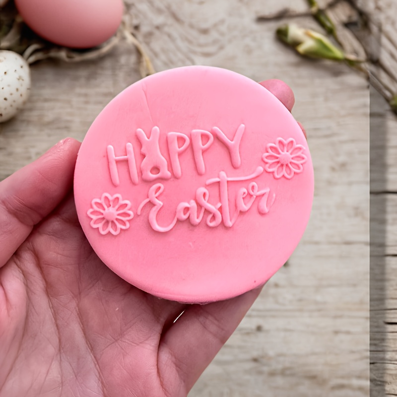 

Cherit Baking Cookie Stamp - Acrylic Animal Themed Fondant Mold, Bunny And Baking Tools For Gummy And Cookies, Easter Holiday Baking Accessories