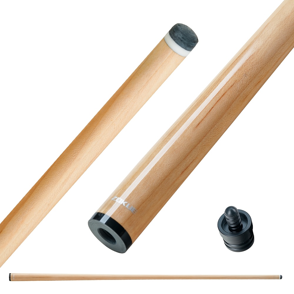 maple pool cue shaft with carbon fiber tube 3 8 8 joint 10