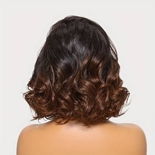 13x4 lace frontal human hair wig knots ombre spiral curls pre everything lace wig