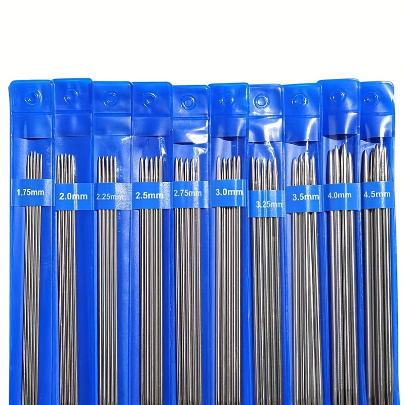 

10pcs Double Tip Rod Needle Set Sweater Knitting Tools Stainless Steel Sweater Needle Home Knitting Needle