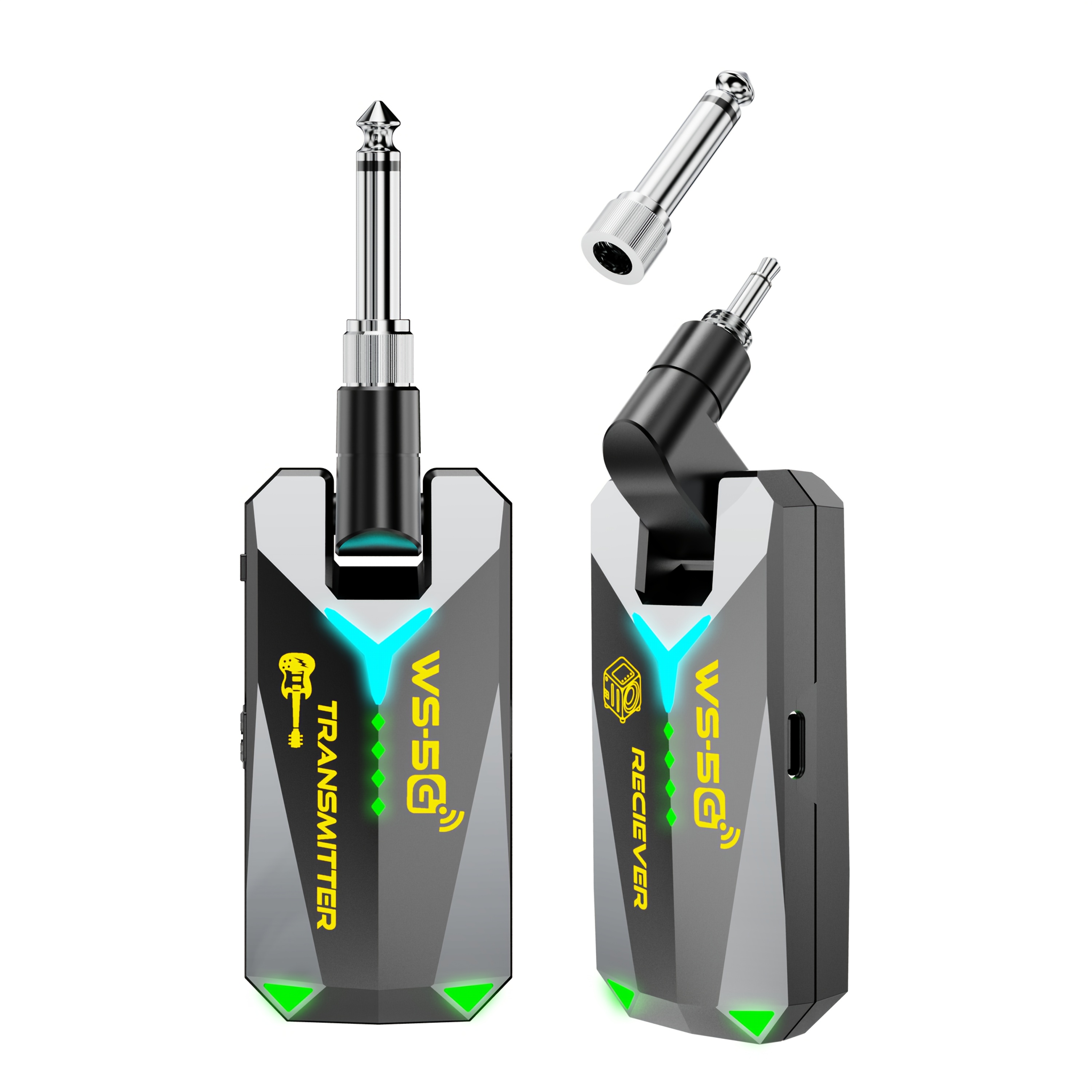Utimo 1set 5.8g Wireless Guitar Translator System