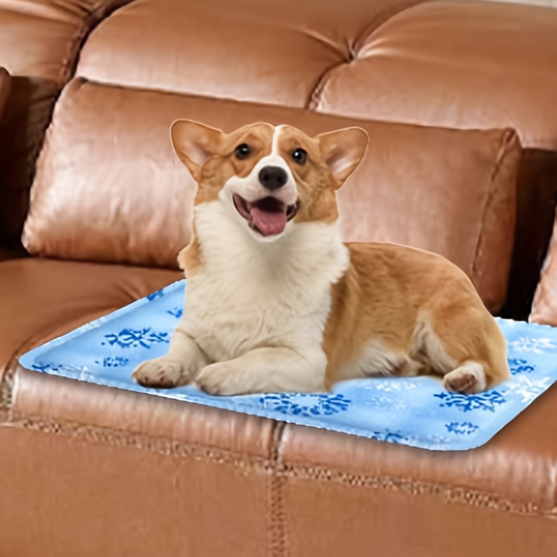 

chillboost" Cooling Gel Pet Mat For Small Dogs - Summer Chill Pad, Pvc Material, Ideal For Car & Home Use