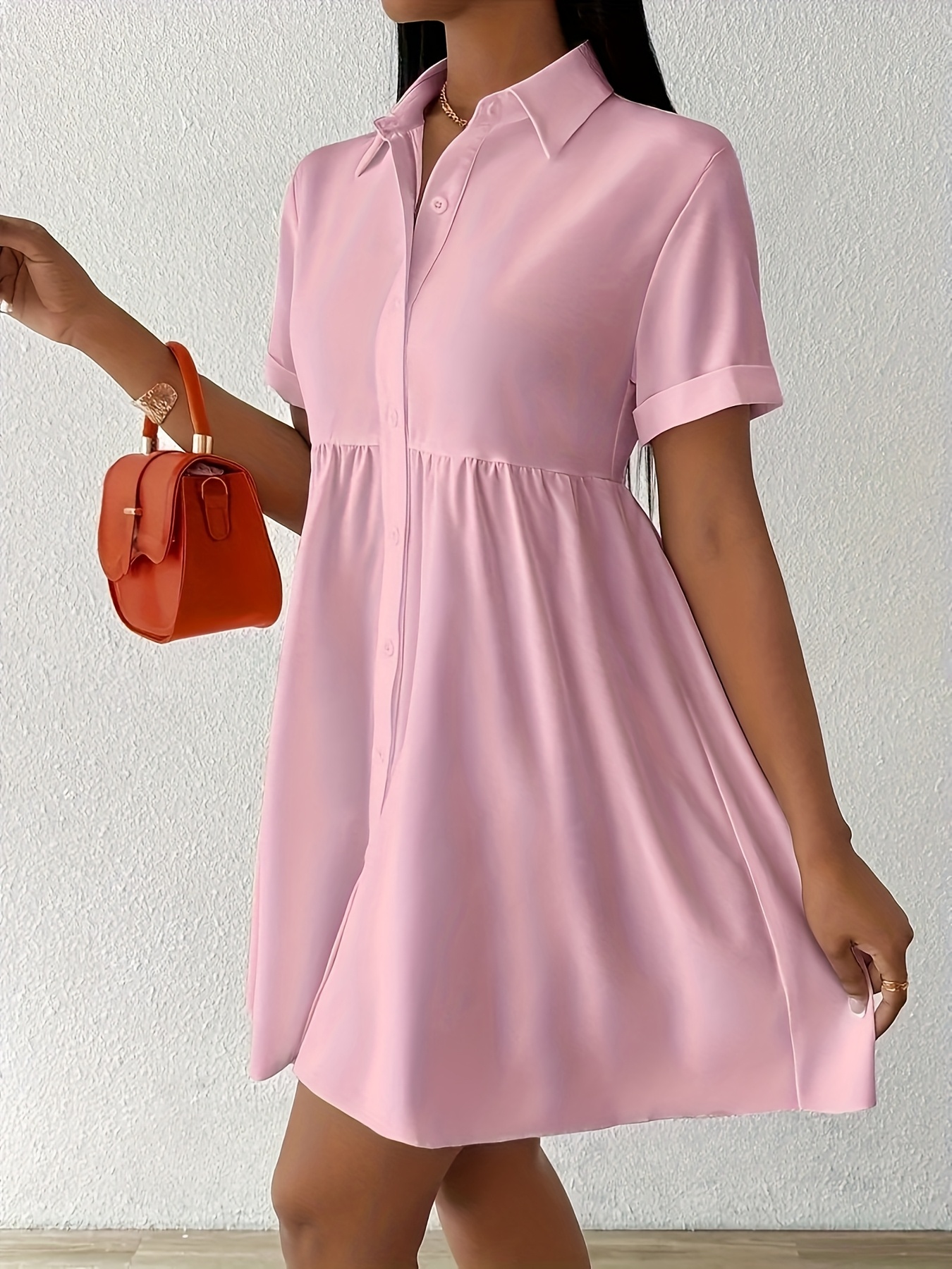 strapless open back dress Simple Dusty Pink Sexy Casual Cheap Homecoming Dresses Under 100, CM54 –  SposaBridal main image 1