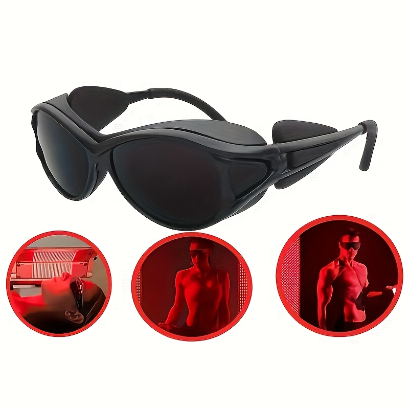 Silicone Goggles Red Light Therapy Glasses Eyes Protection Temu