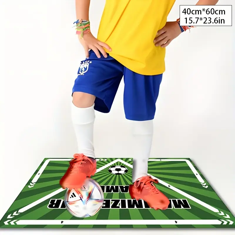 Tapis Football Antidérapant Tapis D'entraînement Football 60x90 Cm – Antidérapant, Caoutchouc épais – Pour Intérieur, Enfants Et Adultes Accessoire Foot Enfant Adulte Tapis Football Antidérapant Tapis D'entraînement Football 60x90 Cm – Antidérapant, Caoutchouc épais – Pour Intérieur, Enfants Et Adultes Accessoire Foot Enfant Adulte