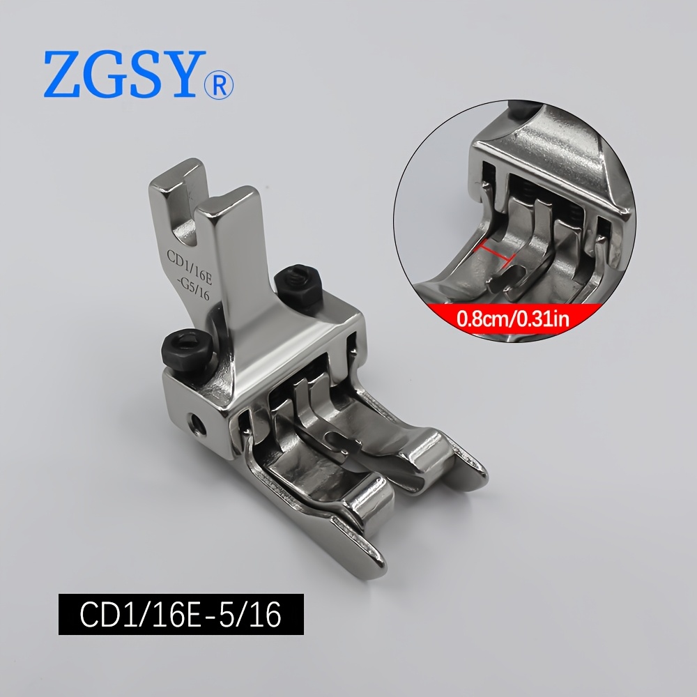 TEMU New Double Blade High- Feet, With Blade Pressure Thread Stop Universal Presser Foot, Baffle High-low, Middle Plate Separated Design, Fabric Over