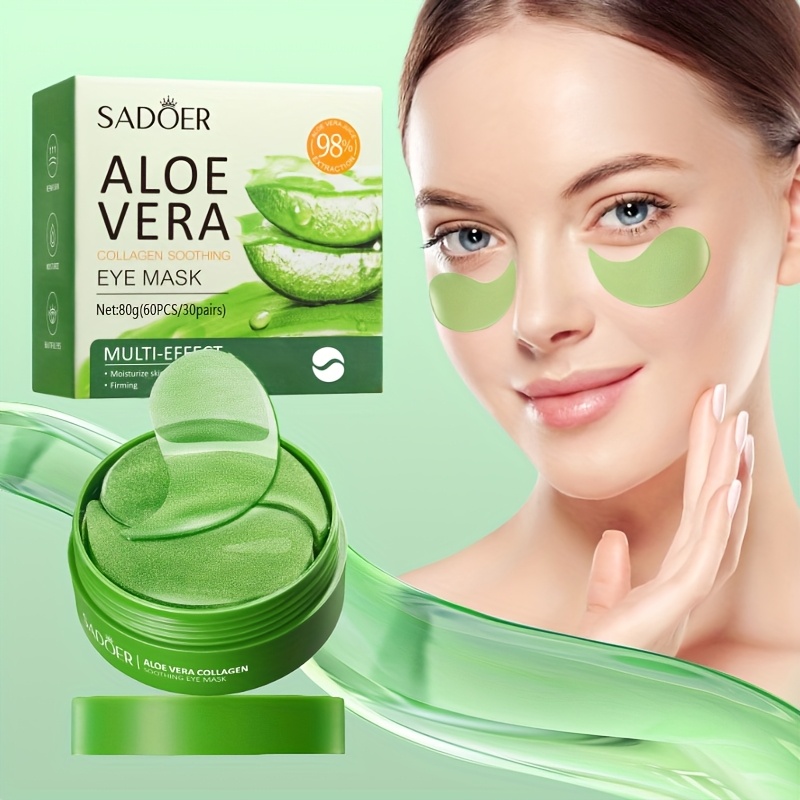 moisturizing aloe eye mask patch aloe vera - Temu Bahrain