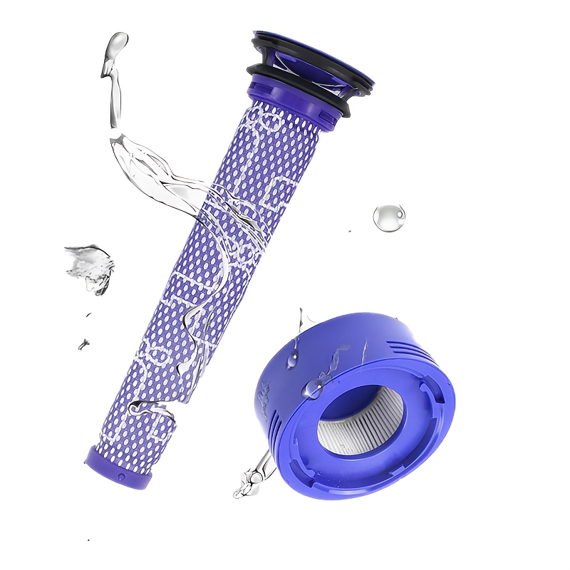 2pcs Compatible Replacement Filters For V6-v8 And Dc58-dc62 - Suitable For , Animal, Plus, Pro Models - Part Numbers 965661-01 And 967478-01.