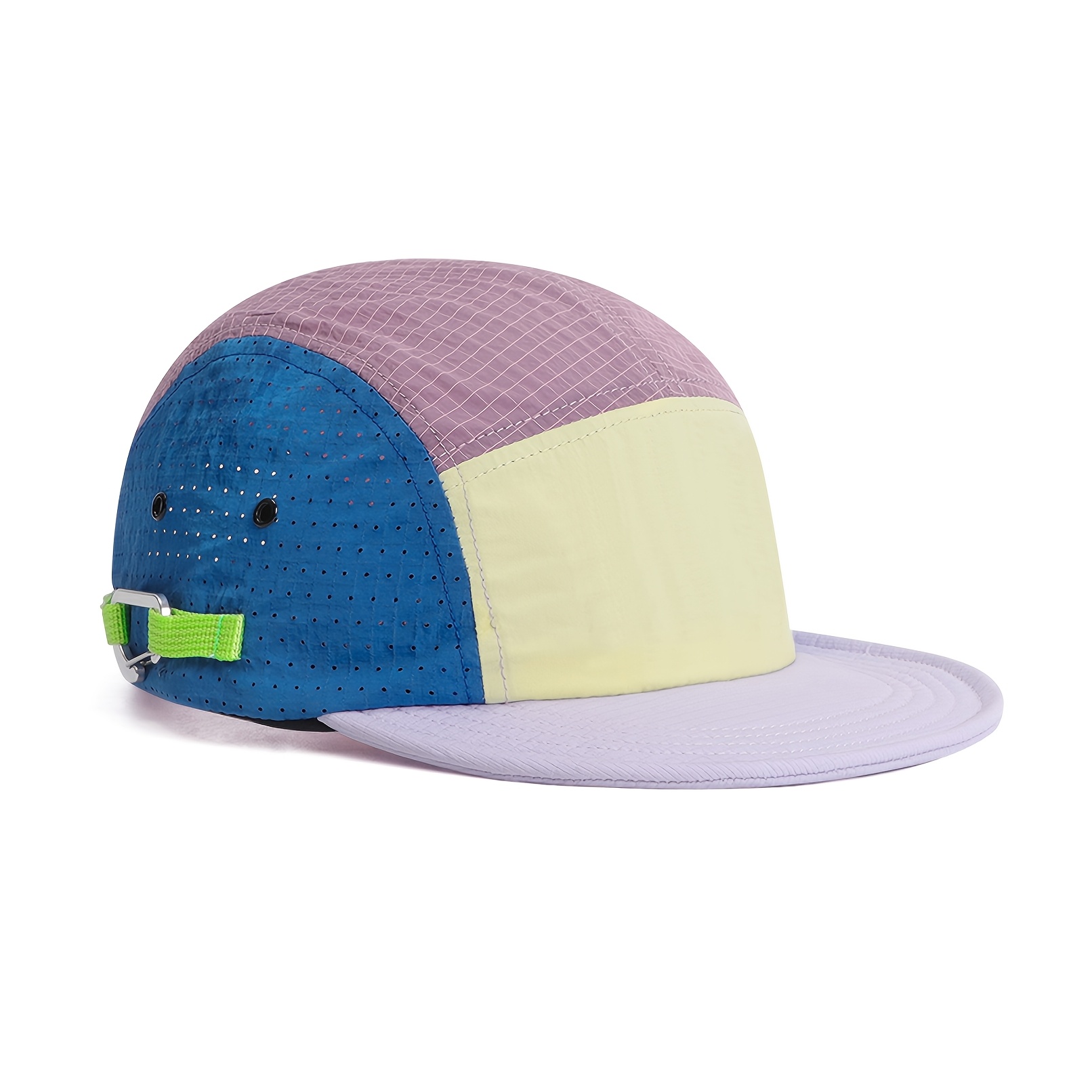 TEMU 2026 New Style Women's Color- Baseball Cap, Featuring A Semi-mesh Design For A Refreshing And Fashionable Look, With Gentle Contrasting Colors