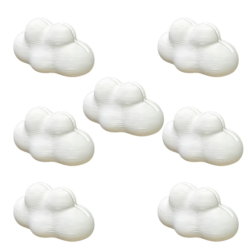 TEMU 7 clip per foto a forma di nuvola, supporti a forma di nuvola, articoli per la decorazione di ufficio e casa, adatti per mini foto, biglietti da