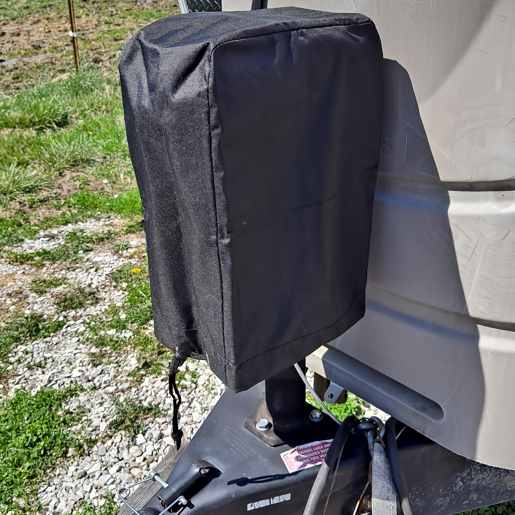TEMU Cache de électrique 1 pièce, Cache de électrique pour camping-car, Accessoire de remorque, Housse de universelle pour électrique de remorque et