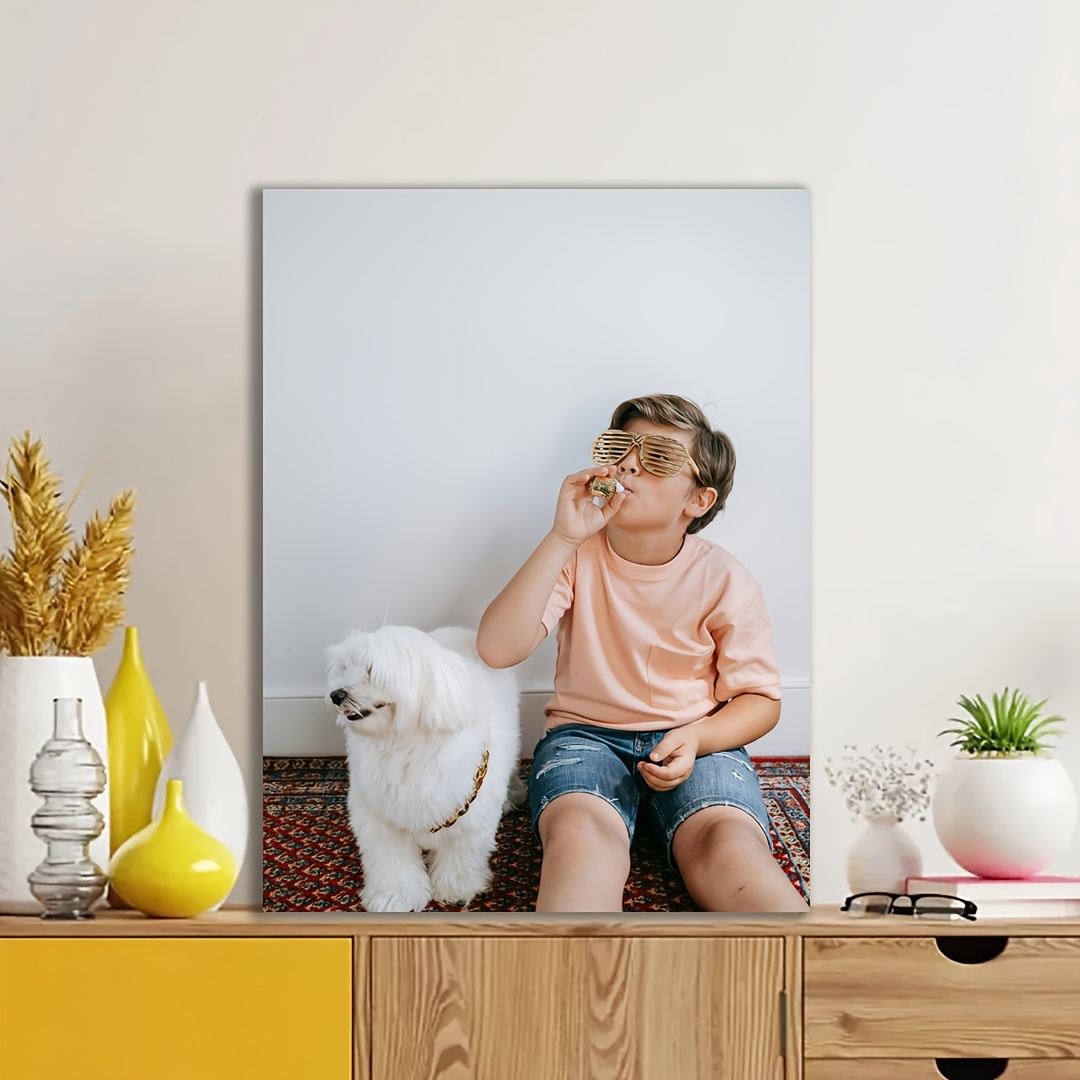 Personalized Custom Photo Canvas Print, Upload Your Picture