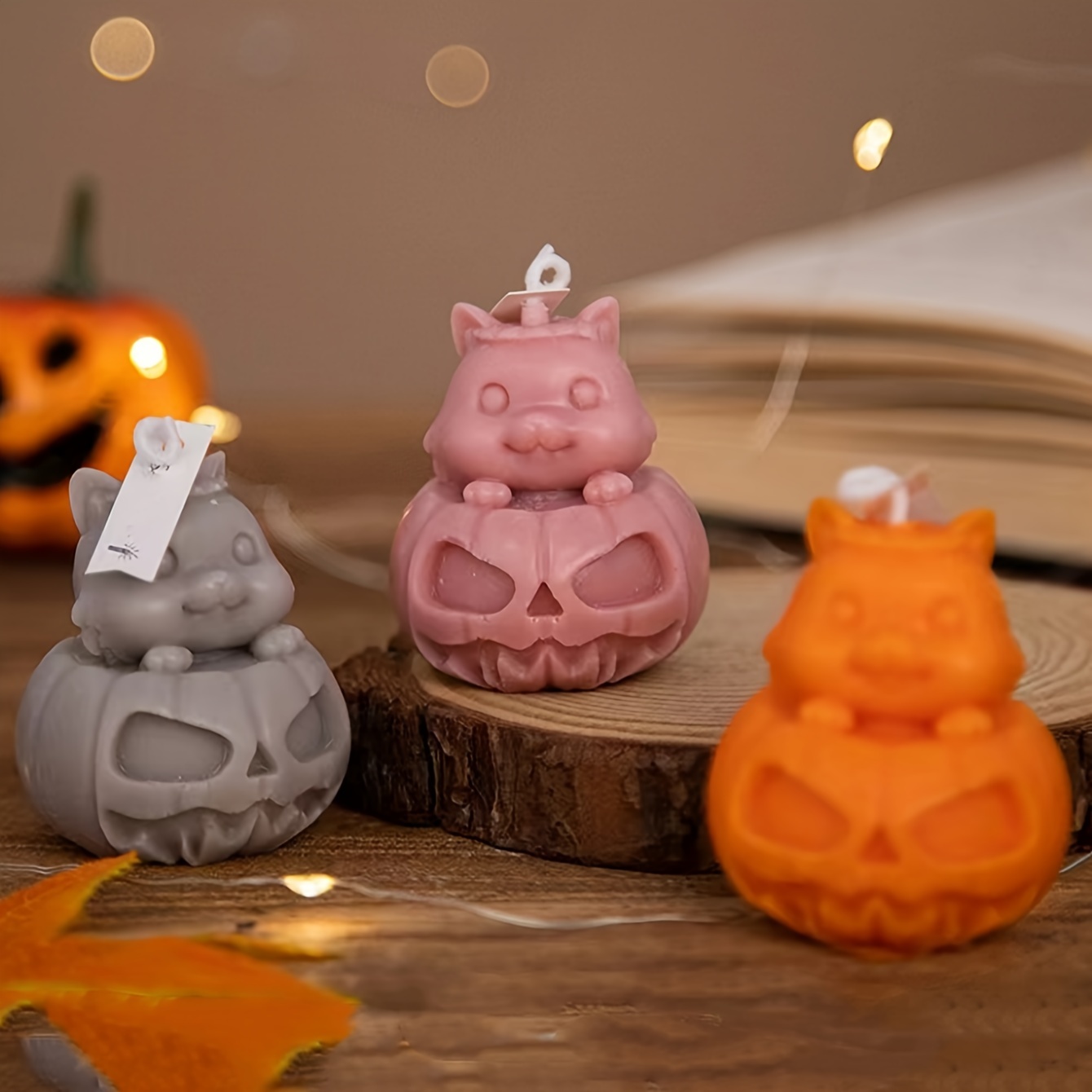 

Halloween Cat For Aromatherapy , & Fondant - Diy And Decoration Tool