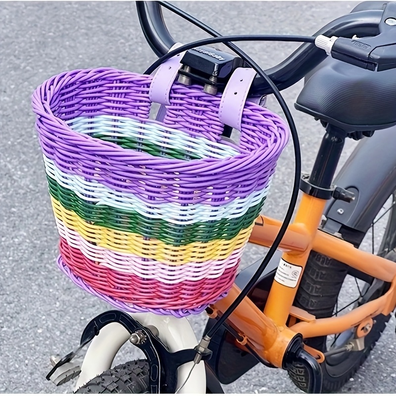 Image of Anti-vine Bike And Balance Scooter Basket, An Essential For Travel