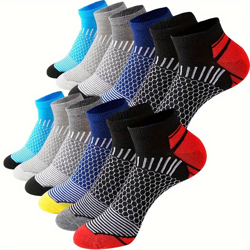 Ankle Socks Men's Sweat absorbing Cotton Breathable Socks - Temu