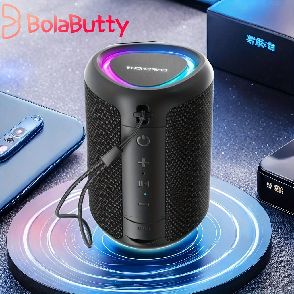 

Portable Speaker, Small Wireless Speaker, 15w ( 20w) Audio, 15 Hours , Tws Automatic Pairing, Portable Speaker - Suitable For Outdoor Sports, Suitable For Gifts